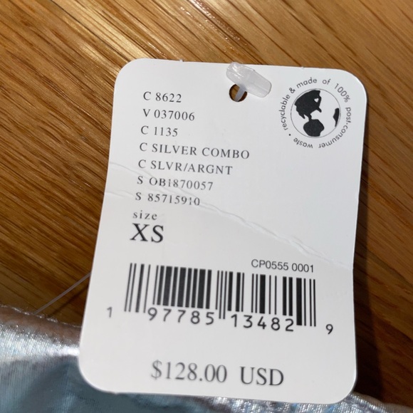 FP movement NWT Silver Pants - Picture 3 of 4